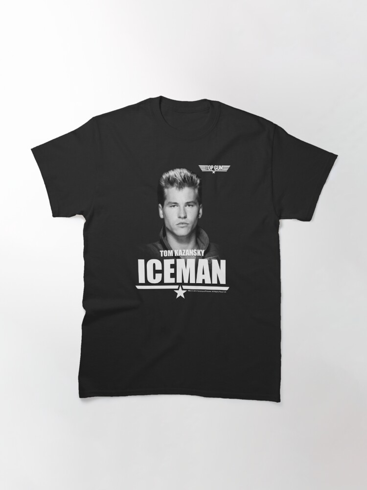 Discover Top Gun Tom Kazansky The Iceman Portrait Classic T-Shirt
