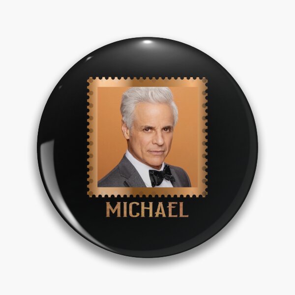 Item preview, Bronze Y&R Stamp MICHAEL (on Black) designed and sold by PawsitiveMum3.