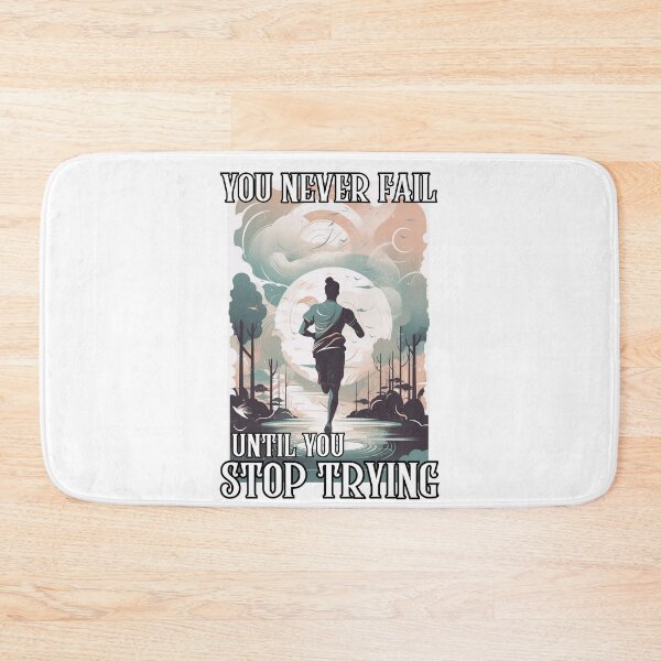 Item preview, You Never Fail Until You Stop Trying designed and sold by letsgetinspired.