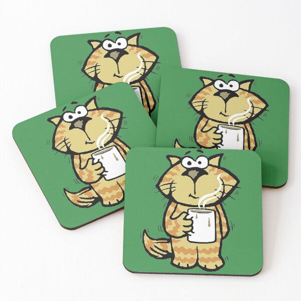 Item preview, Caffeine Kitty  designed and sold by bdmgraphics.