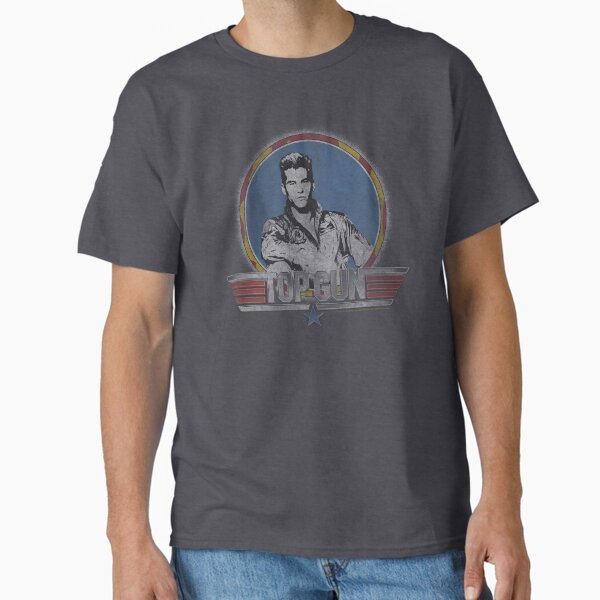 Vista previa del artículo con la obra «Top Gun Iceman Tom Círculo Logo Oscuro», diseñado y vendido por FifthSun.