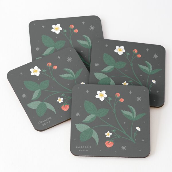 Item preview, Wild strawberries designed and sold by katienielandart.