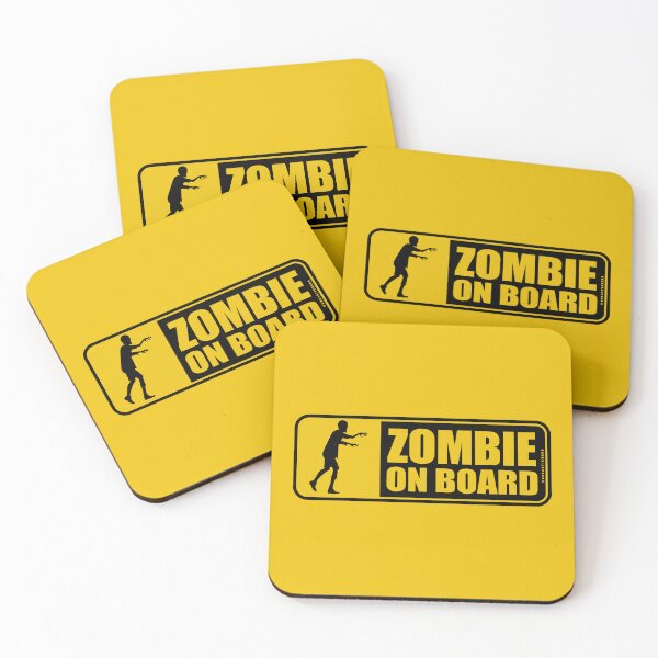 Item preview, Signal - Zombie on board designed and sold by AreaStickers.