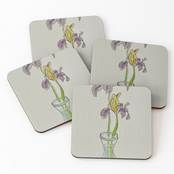 Item preview, Twin Irises designed and sold by TrilliumArts.