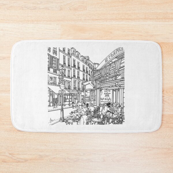 Item preview, Cafe in Paris designed and sold by LERILERA.