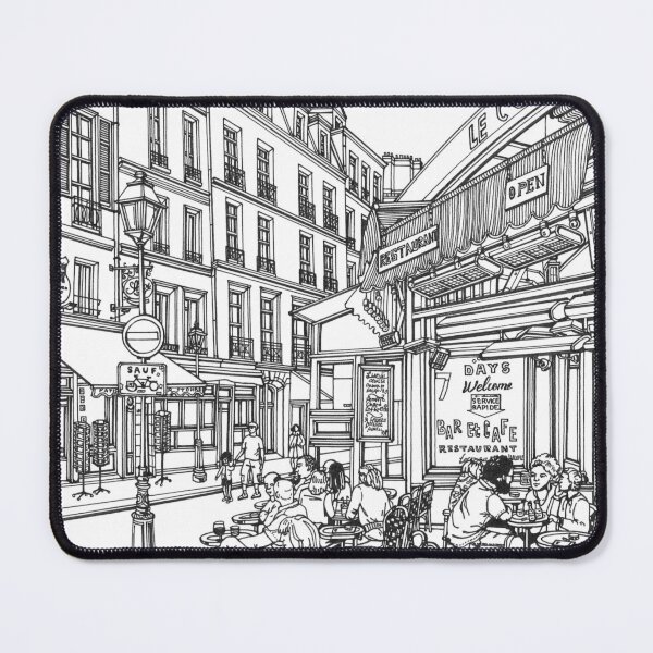 Item preview, Cafe in Paris designed and sold by LERILERA.