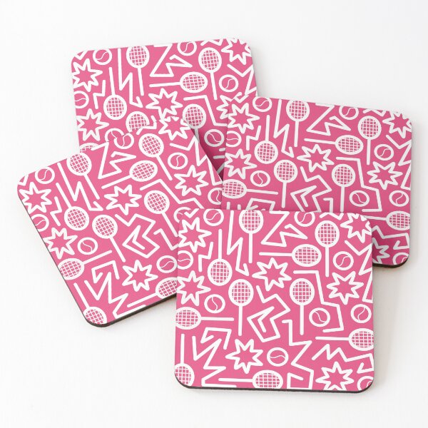Item preview, Crazy tennis on pink designed and sold by ArtbyCouture.