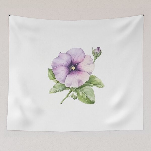 Item preview, Wild flowers in watercolor designed and sold by VisualDepot.