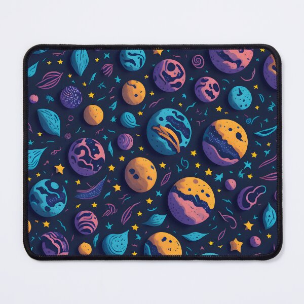 Item preview, Planets, Space Abstract Pattern designed and sold by Mimal9999.
