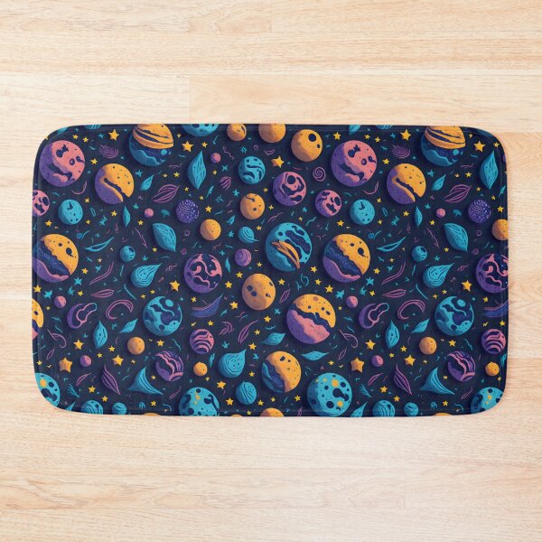 Item preview, Planets, Space Abstract Pattern designed and sold by Mimal9999.