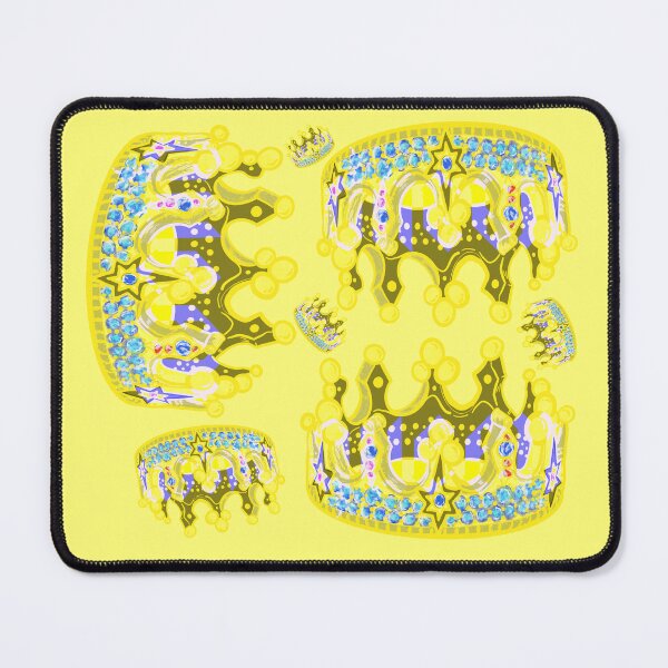 Item preview, QUEENS CROWN LIGHT YELLOW designed and sold by GIVENGRACE.ART.