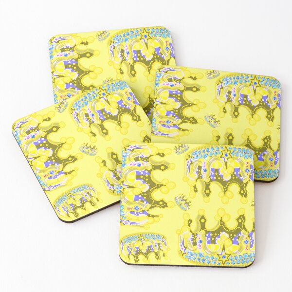 Item preview, QUEENS CROWN LIGHT YELLOW designed and sold by GIVENGRACE.ART.