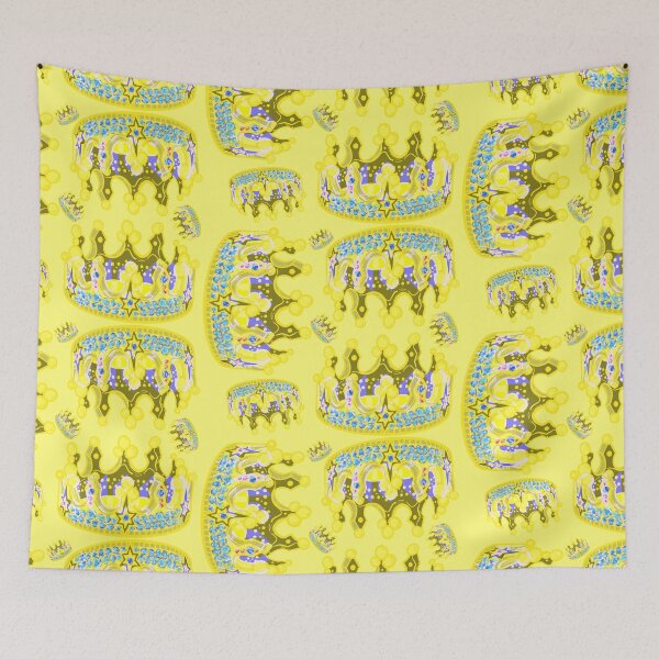 Item preview, QUEENS CROWN LIGHT YELLOW designed and sold by GIVENGRACE.ART.