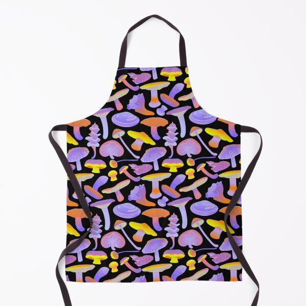 Aperçu de l'œuvre Colorful Mushrooms Pattern créée et vendue par MadeByBeata.
