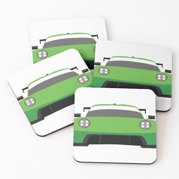 Item preview, Lime Green Porsche RSR designed and sold by kduck1026.