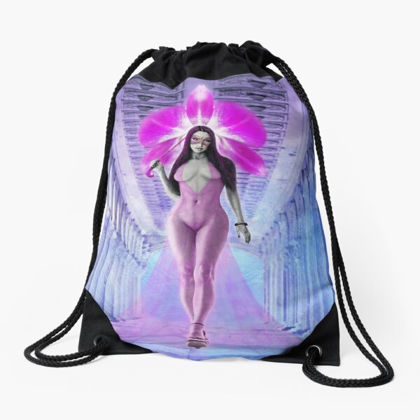 "I Will Give You My Heart" Drawstring Bag