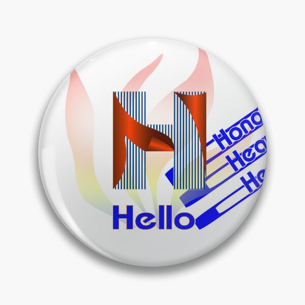 Item preview, Capital Letter H Design designed and sold by Bigrow.