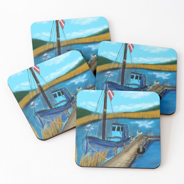 Item preview, Danish fishing boat designed and sold by C.Zain_Text_und_Illustration.