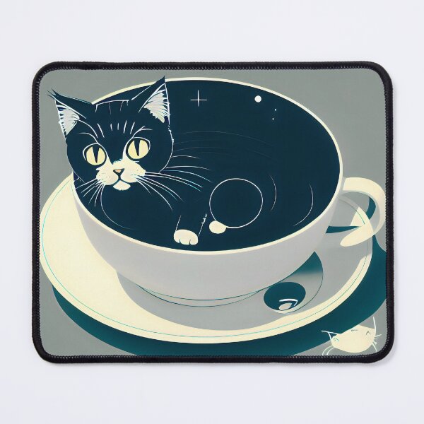 Item preview, Kit-Tea designed and sold by glassinmyfinger.