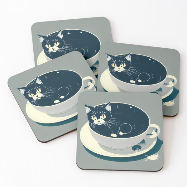 Item preview, Kit-Tea designed and sold by glassinmyfinger.