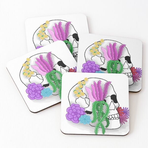 Item preview, Flowering Skull designed and sold by KCsStudio.