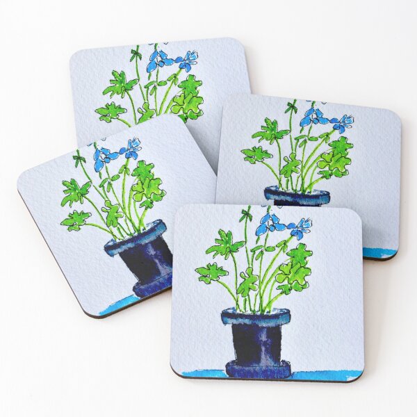 Item preview, Top Hat Columbine designed and sold by TrilliumArts.