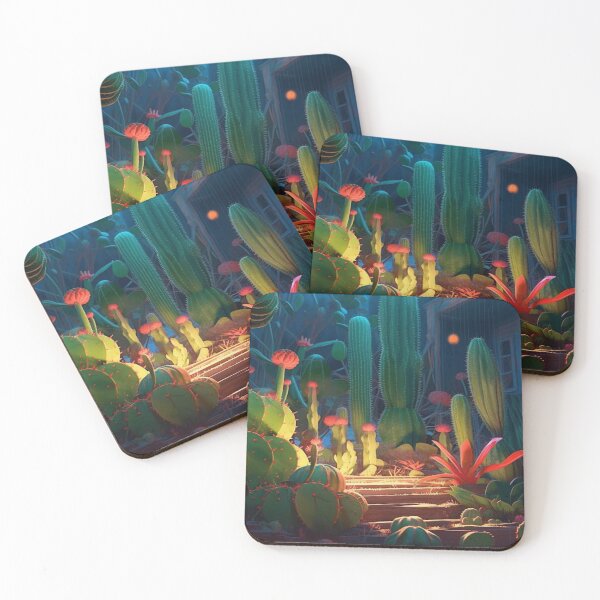 Item preview, A cactus with vibrant colors and patterns designed and sold by metoartist1445.