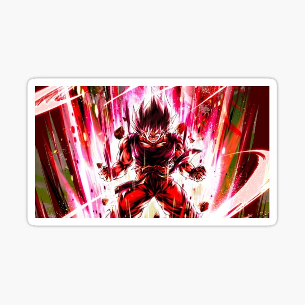 goku super saiyan blue kaioken Sticker for Sale by DanySikan