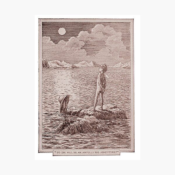Item preview, To Die Will Be An Awfully Big Adventure designed and sold by bustingthebox.