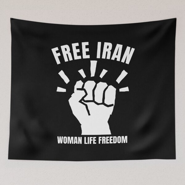 Item preview, Free Iran - Woman, Life, Freedom زن زندگی آزادی designed and sold by yoshra.