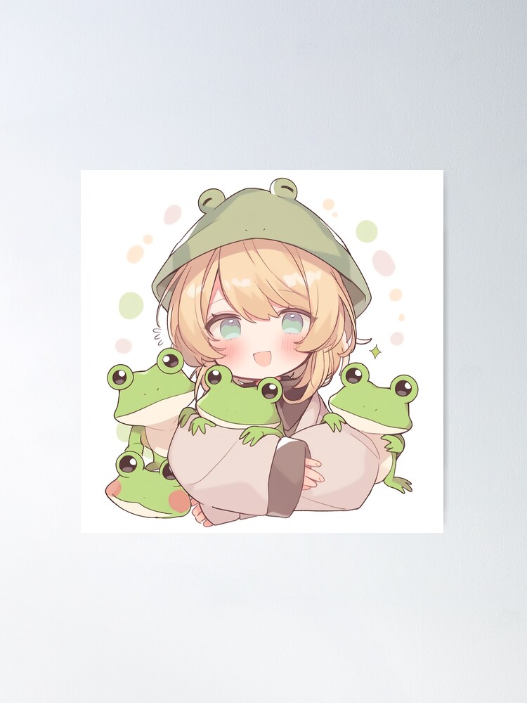 Cute Frog Anime Doodle Stickers, Suitcase Car Notebook Refrigerator  Waterproof Decorative Stickers - Temu United Kingdom