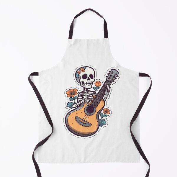 Item preview, Skeleton Playing Guitar designed and sold by HandCraftedArt.