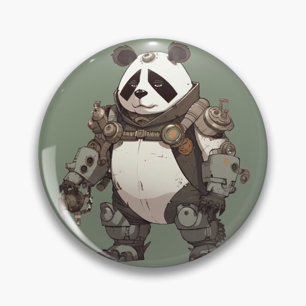 Item preview, Steampunk Robot Panda designed and sold by weirdrt.