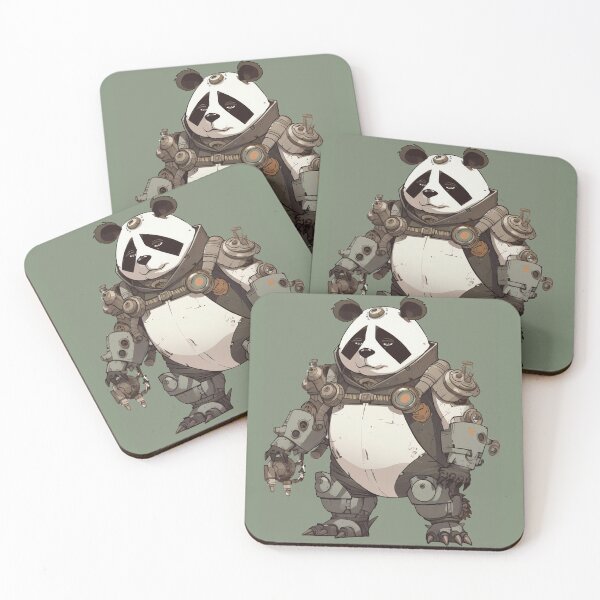 Item preview, Steampunk Robot Panda designed and sold by weirdrt.
