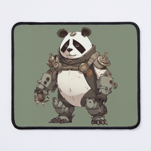 Item preview, Steampunk Robot Panda designed and sold by weirdrt.