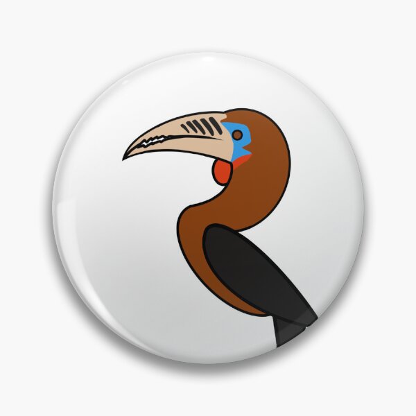 Item preview, Male Rufous-necked Hornbill designed and sold by GhostoftheSea.