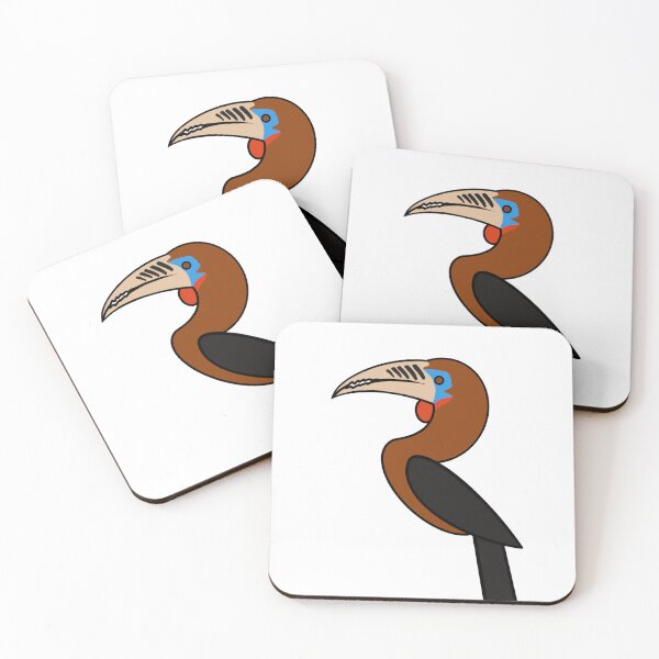 Item preview, Male Rufous-necked Hornbill designed and sold by GhostoftheSea.