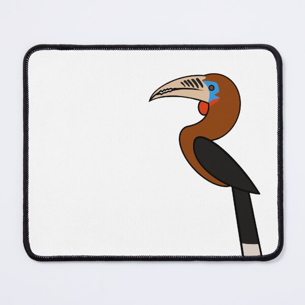 Item preview, Male Rufous-necked Hornbill designed and sold by GhostoftheSea.