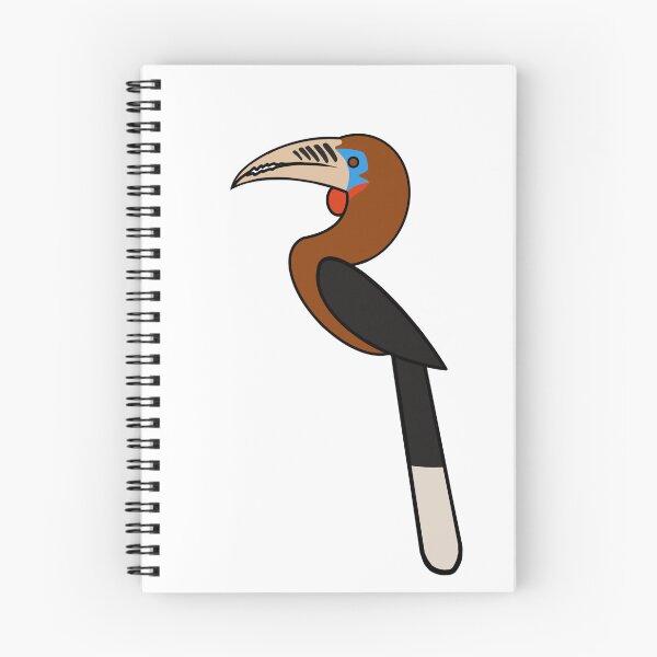 Item preview, Male Rufous-necked Hornbill designed and sold by GhostoftheSea.