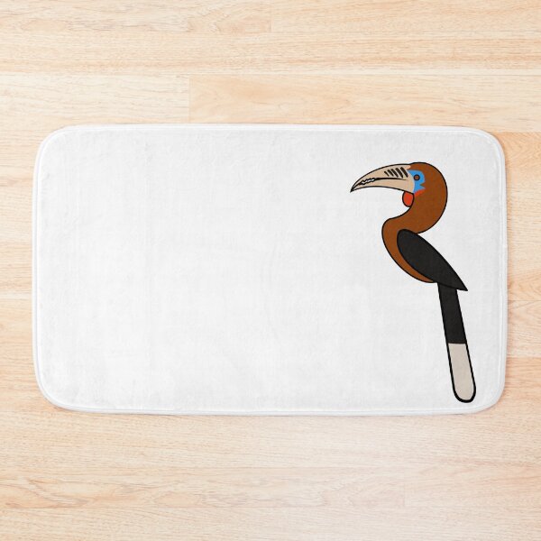 Item preview, Male Rufous-necked Hornbill designed and sold by GhostoftheSea.