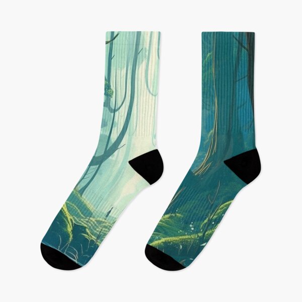 Item preview, Landscape featuring a forest with trees designed and sold by metoartist1445.
