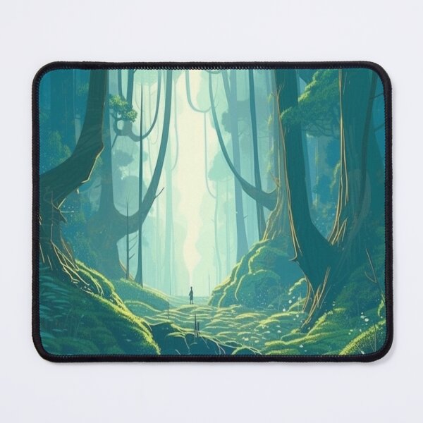 Item preview, Landscape featuring a forest with trees designed and sold by metoartist1445.