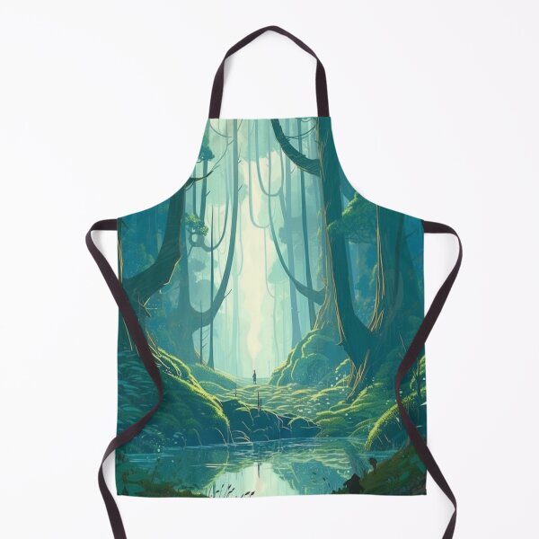 Item preview, Landscape featuring a forest with trees designed and sold by metoartist1445.