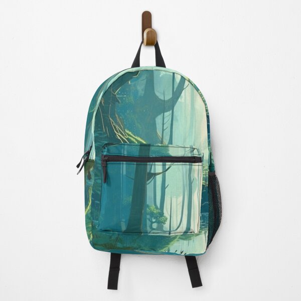 Item preview, Landscape featuring a forest with trees designed and sold by metoartist1445.