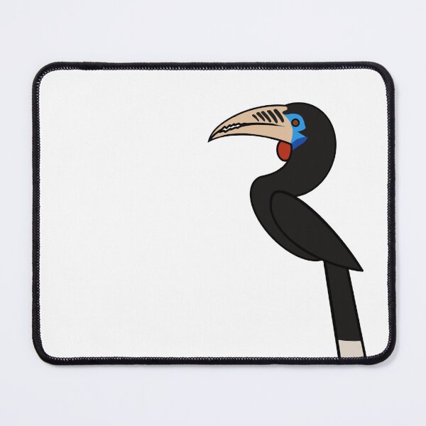 Item preview, Female Rufous-necked Hornbill designed and sold by GhostoftheSea.