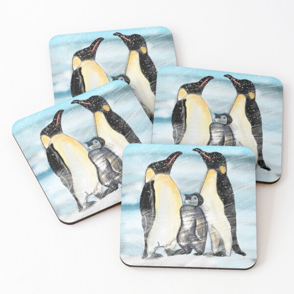 Item preview, penguin family designed and sold by C.Zain_Text_und_Illustration.