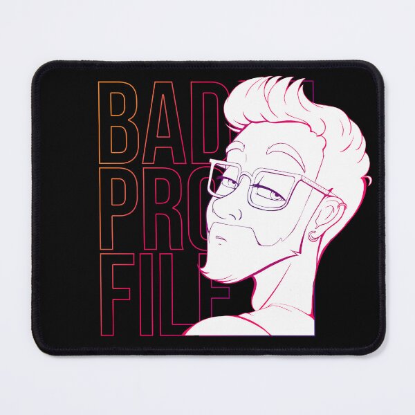 Item preview, BAD PRO FILE - What are you looking at? designed and sold by maxouco.
