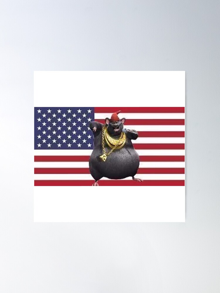 Biggie Cheese American Flag Premium Matte Vertical Poster sold by Redundant  Olas Flyingfish | SKU 41598673 | Printerval