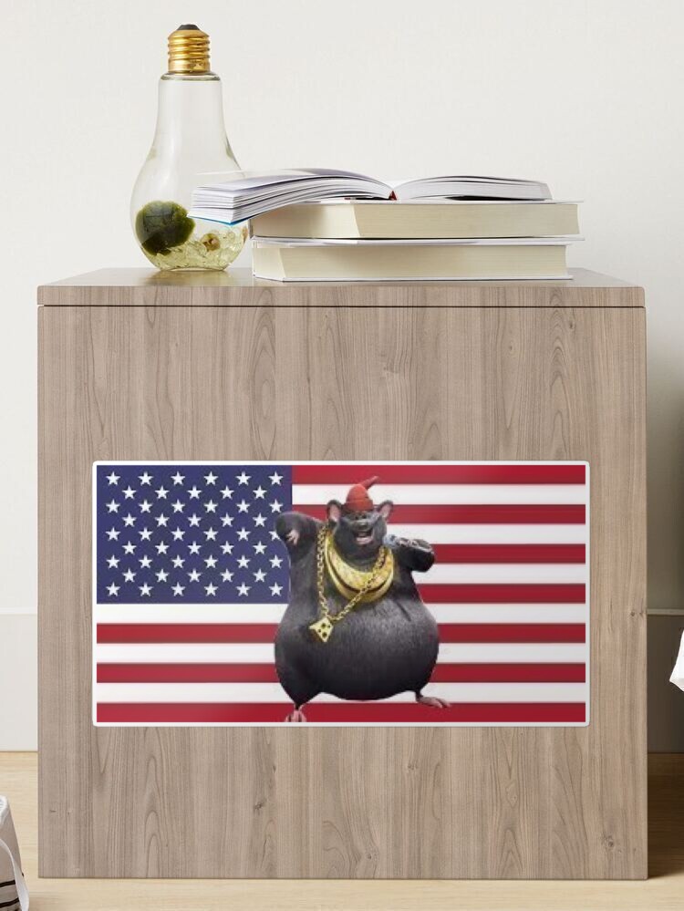 Biggie Cheese American Flag Premium Matte Vertical Poster sold by Redundant  Olas Flyingfish | SKU 41598673 | Printerval