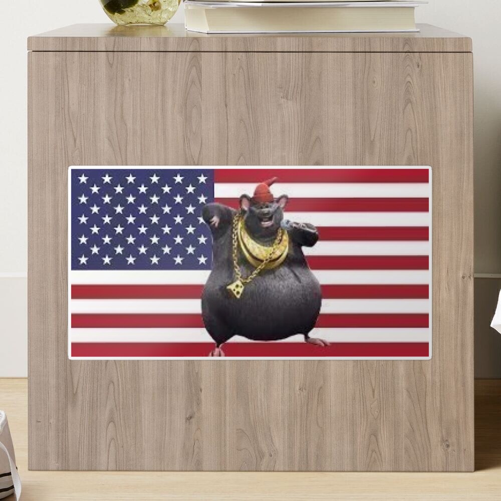 Biggie Cheese American Flag Premium Matte Vertical Poster sold by Redundant  Olas Flyingfish | SKU 41598673 | Printerval